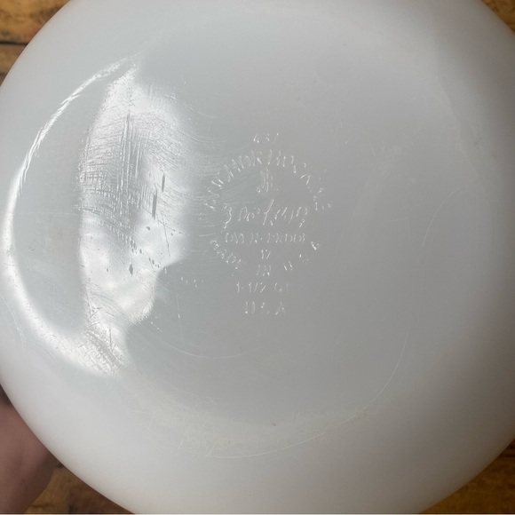 Vintage Anchor Hocking Fire King #437 Green Meadow 1 1/2 Quart QT Casserole Dish - Picture 6 of 10